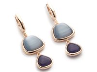 Boucles d'oreilles Madì Femme in Argent Quarzo idrotermale 3909500-BLU - 3909500-BLU